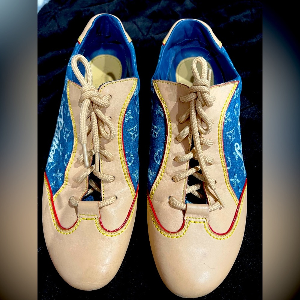 Extremely rare vintage Louis Vuitton Bowling Shoes 36